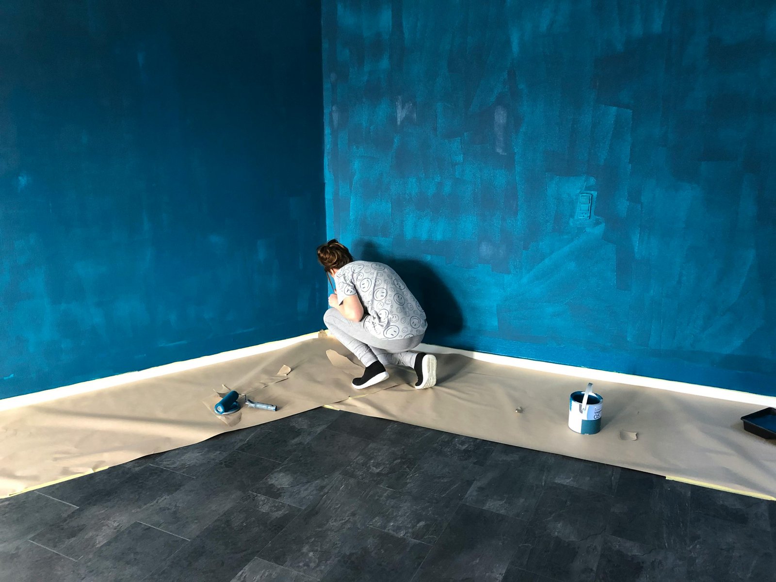 Modern painted interior
